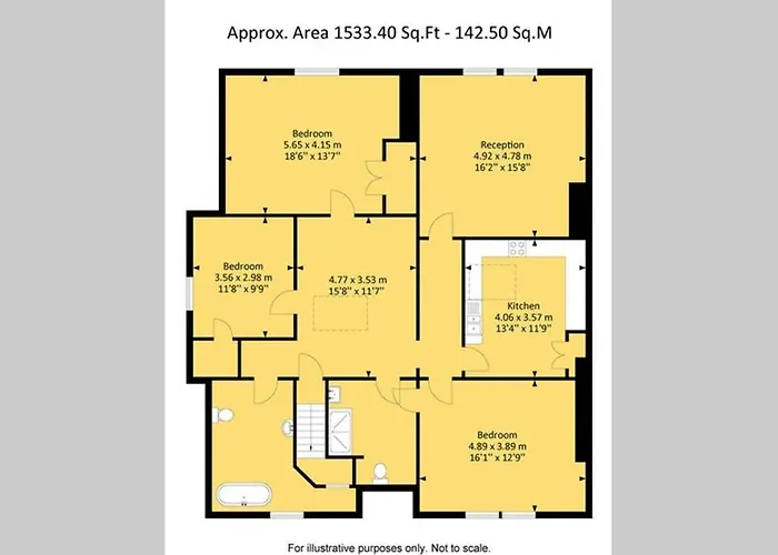 Apartment Clifton Spacious 3 Bed & Parking - Simplycheckin *